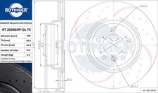 Disque de frein BMW 645