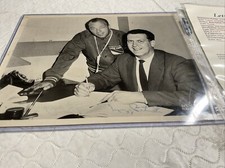 Lester Lynn Muzz Patrick NY Rangers HOF signed autograph 8x10 photo JSA Cert