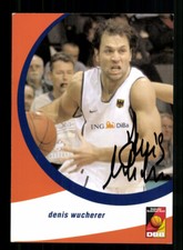 Denis Wucherer Basketball Nationalmannschaft Original Signiert + A 238336