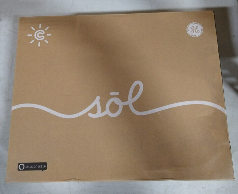 C by GE Sol Wifi Connected Smart Light Fixture, works Amazon Alexa Ring Light