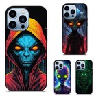 Impact Case art vibrant comics alien For iPhone 12 13 14 15 16 Plus Pro Max