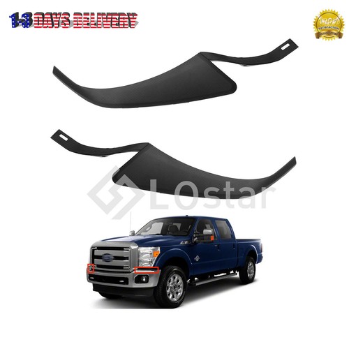 For 2011-2016 Ford Super Duty Front LH RH Bumper Step Pad Outer Molding Trim