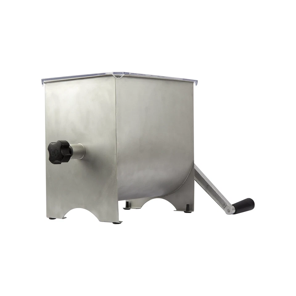 Acelgas MM-102, Mezclador de Carne con Tolva de Acero Inoxidable, 20lbs, Plateado Foto 3 de 4