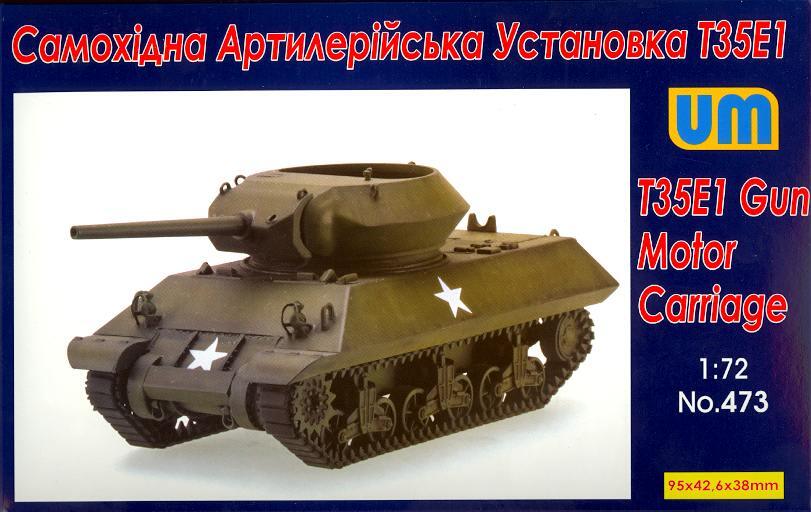 UM-MT Models 1/72 T35E1 GUN MOTOR CARRIAGE