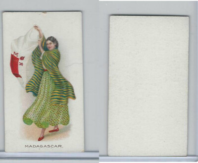 C91 Imperial Tobacco, Flag Girls, 1910, Madagascar