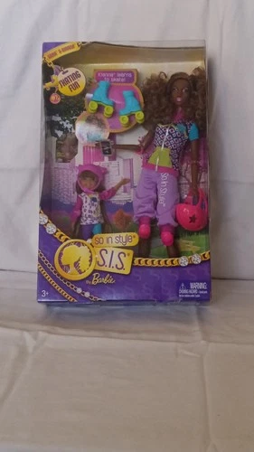 Vintage Mattel Barbie So In Style S.I.S. Kara & Kianna Doll Playset NIB