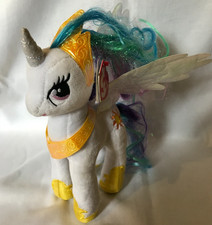 TY Sparkle My Little Pony PRINCESS CELESTIA 9" stuffed plush toy w/ tags