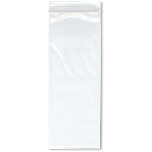 Sacchetti di plastica richiudibili con cerniera resistente Plymor 3" x 8", 4 Mil - Foto 1 di 5