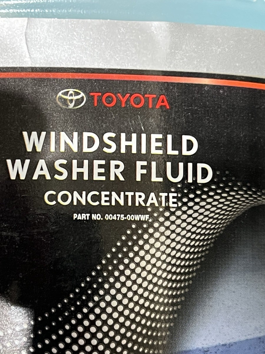 3) Quart OEM Toyota Concentrate Windshield Washer Fluid