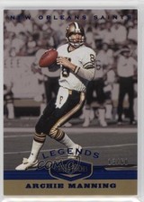 2019 Panini Plates & Patches Legends Blue 13/60 Archie Manning #130 un2