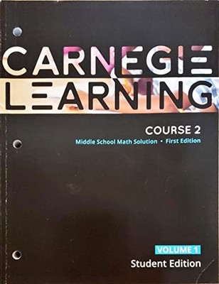 Carnegie Learning, Course 2, Volume..., Kelly Edenfield