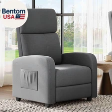 Recliner Chair for Adults, Lazy Recliner Ergonomic Adjustable Single Sofa Enhanc