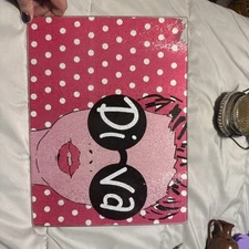 Dolgen Corp Trueliving Essentials DIVA Glass Cutting Board & Serving Tray 13X10