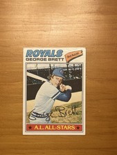 1977 Topps - George Brett AL All-Stars Royals #580 HOF