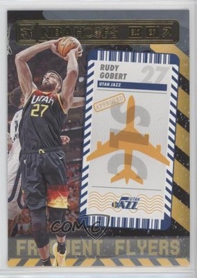 2021-22 Panini NBA Hoops Frequent Flyers Winter Rudy Gobert #3 16hq