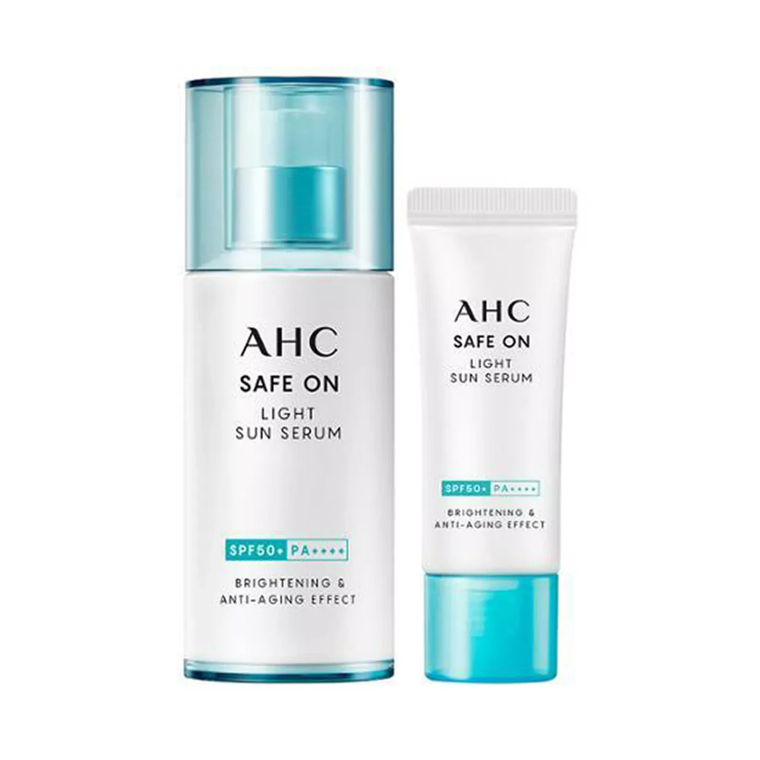 AHC Safe On Light Sun Serum 40mL + Sun Serum 20mL SPF50+, PA++++ K-Beauty