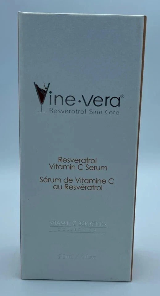 VINE VERA RESVERATOL VITAMIN C SERUM 30ML/1OZ BRAND NEW - Image 2 of 4