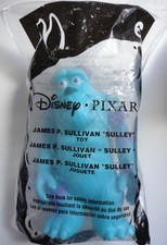 Disney Pixar Monsters Inc. SULLEY Action Figure McDonald's Toy 6 New 2005