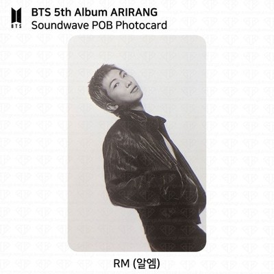 BTS ARIRANG soundwave トレカ バンタン 防弾少年団 BTS ARIRANG soundwave トレカ コンプリート 7枚セット - メルカリ