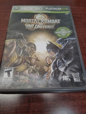 Mortal Kombat vs. DC Universe -- Platinum Hits (Microsoft Xbox 360, 2009)