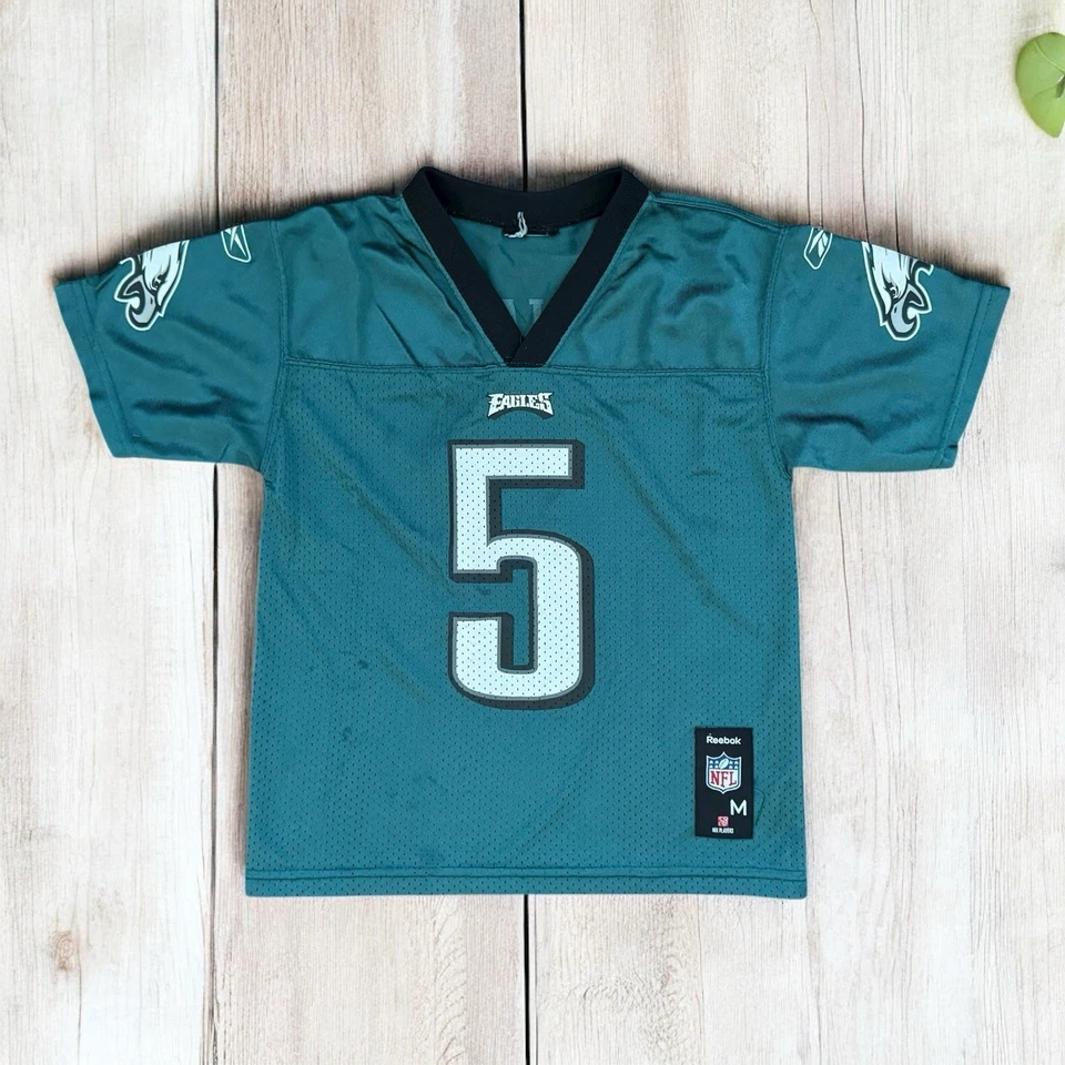 Camiseta deportiva juvenil vintage 2001 Reebok Green Philadelphia Eagles Donovan Mcnabb M Foto 2 de 4