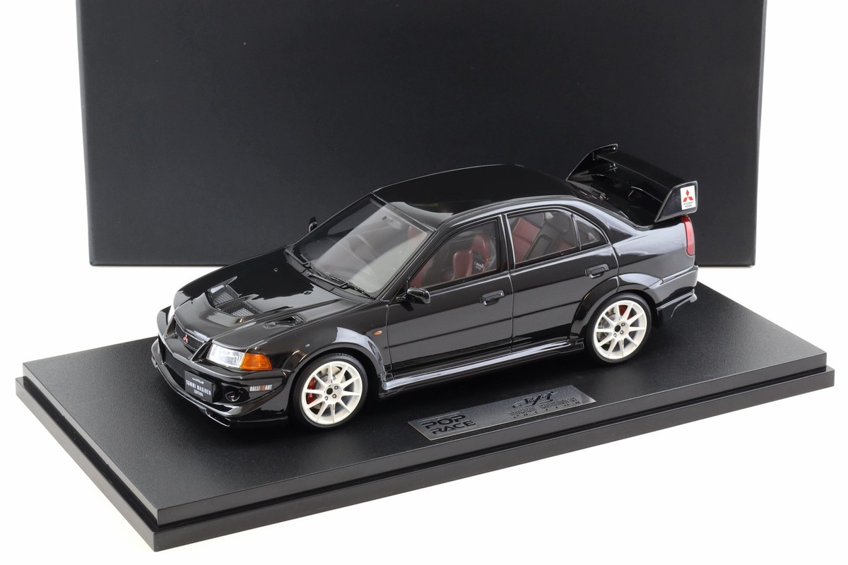 1:18 POP RACE Mitsubishi Lancer Evo 6.5 Tommi Makinen Edition
