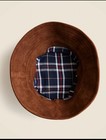 J.Crew Suede Bucket Hat Size S-M Brown NWT — photo 2