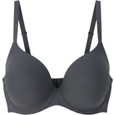 Skims Fits Everybody T-Shirt Bra Onyx Gunmetal Underwire BR-UWR-2294 42B