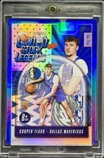 Cooper Flagg RARE ROOKIE RC BLUE REFRACTOR INVESTMENT CARD MAVERICKS MINT