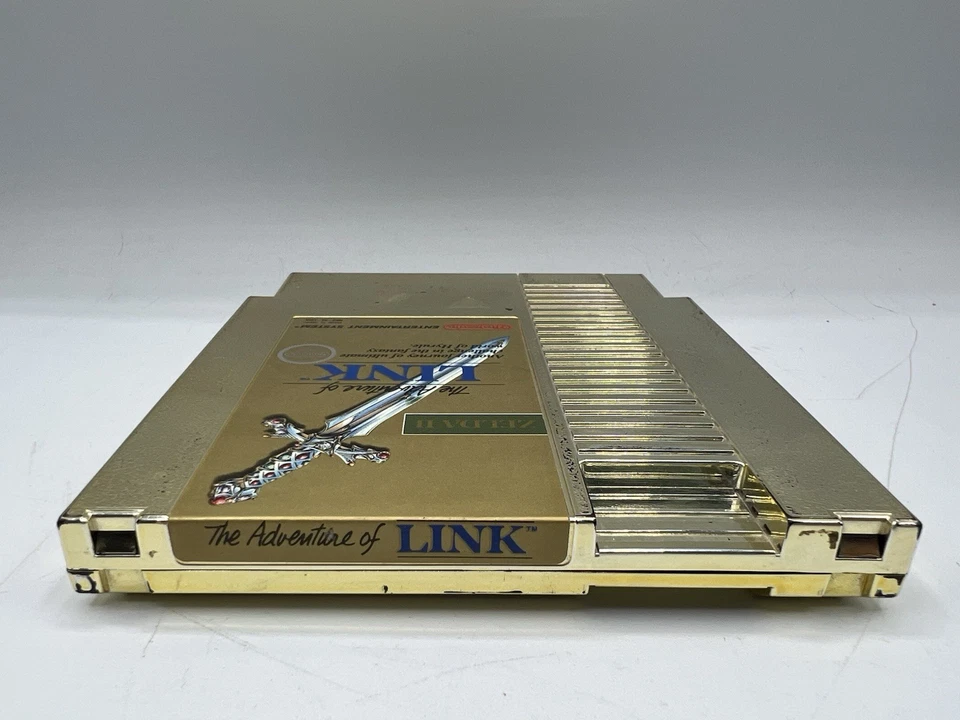 Zelda II The Adventure of Link Gold Cart Nintendo NES Cartridge Only - Image 3 of 4