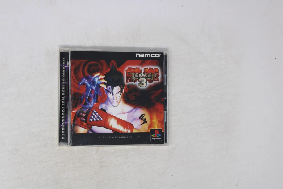 Tekken 3 Sur PS1 - Complet (CIB) - Version PAL - Très Bon état - NAMCO 1998