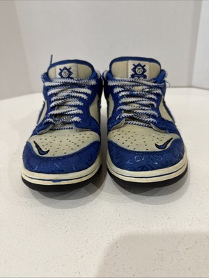 Nike Dunk Low Jackie Robinson Shoes Mens Size 6.5Y Blue Sneakers DV2122-400