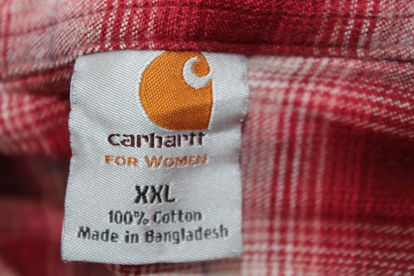 Carhartt Ladies Coat Red Shacket 2XL Over denim Shirt XXL Red For Women thumbnail 13