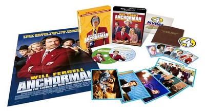 Film - Anchorman - Die Legende von Ron Burgundy - 2 Blu-ray (4k UHD + Blu-ray...