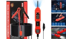 Power Circuit Probe Tester,3.5-36V Circuit Tester Automotive,Car Short Red