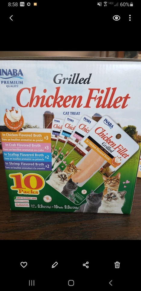 Inaba Churu cat treats - Chicken fillet - Case Of 240 Fillets - Image 4 of 4