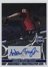 2023 Panini Elite Extra Edition Impact Impressions Andrew Taylor Auto 1pe6