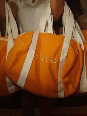 LIVE TINTED Ulta Beauty World Exclusive Canvas Duffle Bag