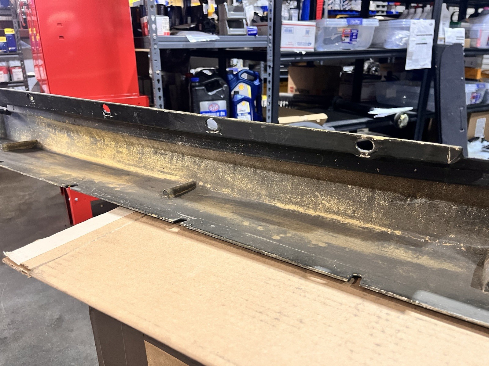 2005-2009 Ferrari 430 OEM Exterior Rocker Panel RIGHT #68020910 DAMAGED GOOD