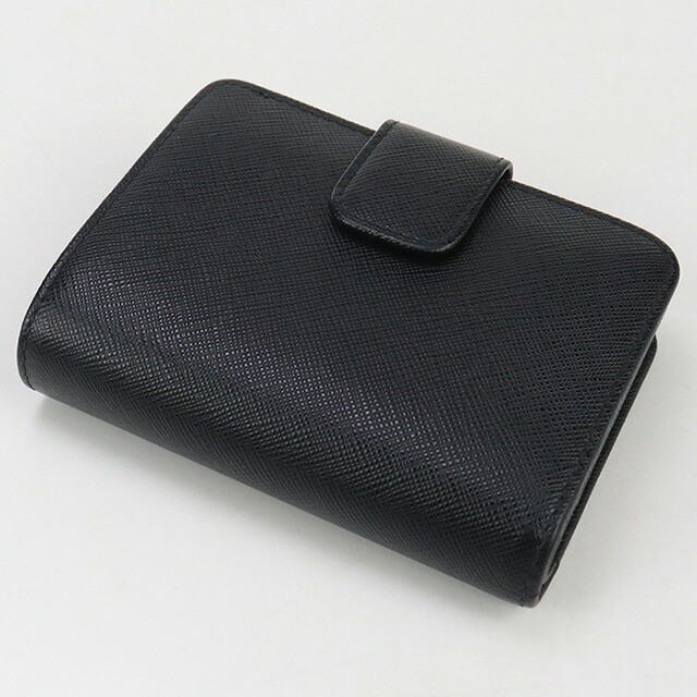 Prada Bi-Fold Wallet Ladies Saffiano Leather 1Ml018 Qwa