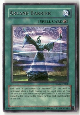 #CRMS-EN061 - Arcane Barrier - Rare WB1 R Lightly played