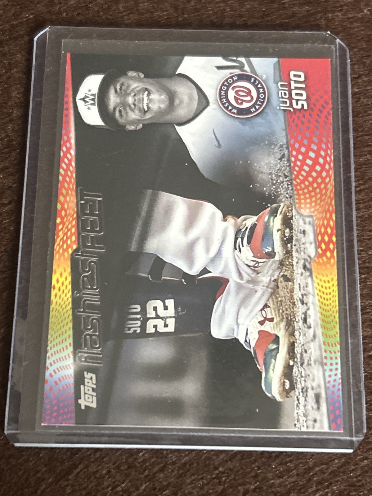 2022 Topps Series 1 - Flashiest Feet Juan Soto #FF-9 Black /299