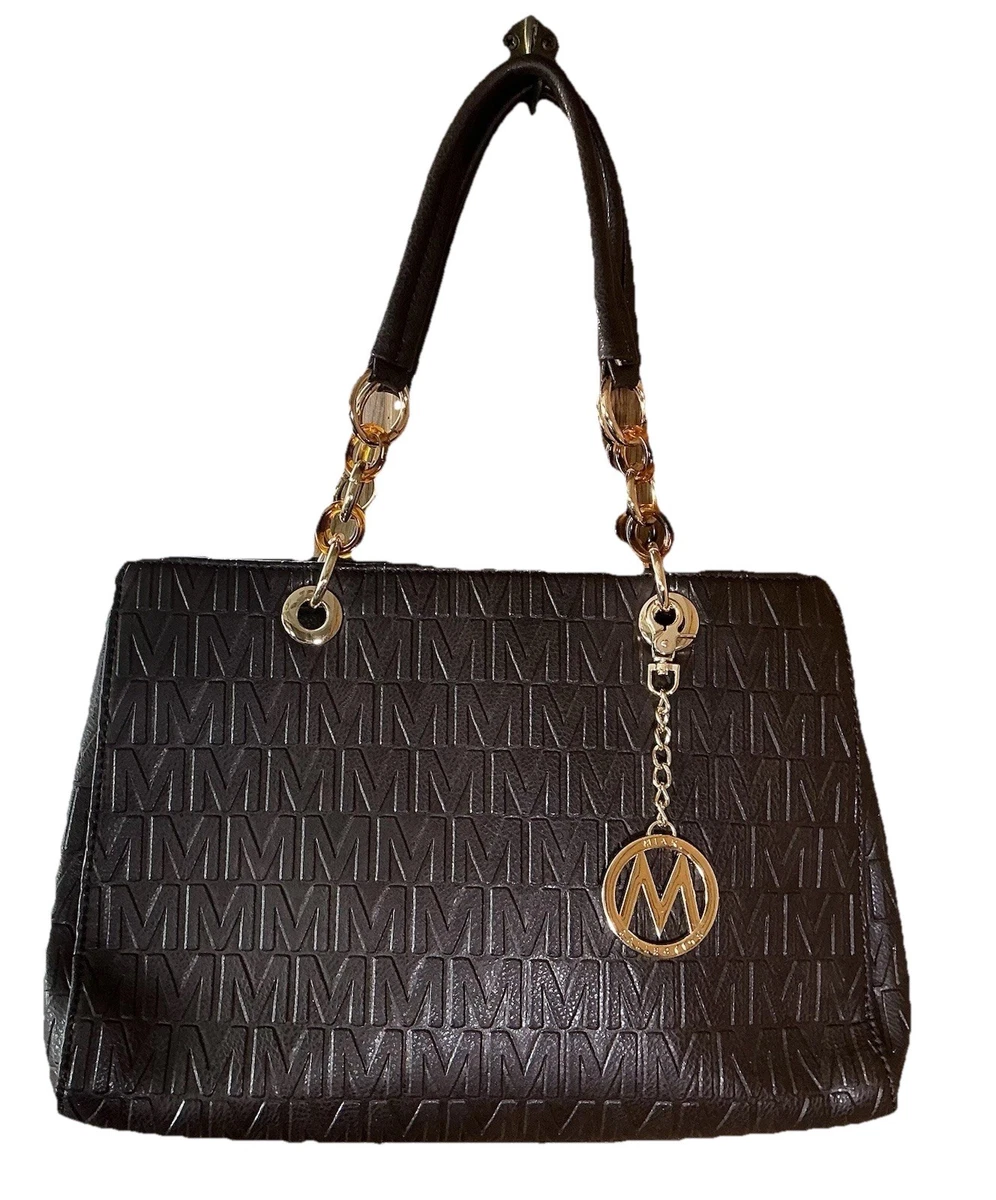 MKF Collection Jeneece Borsa Tote Donna In Pelle PU - Capiente E Organizzata Con Tracolla Regolabile - 3