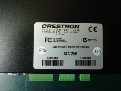 Crestron MC2W Professional Media Controller Processor Control, No Pwr Cord
