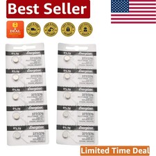 High-Performance 10 Count Silver Oxide 1.55V Batteries for Watches  Electronics
