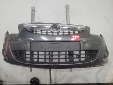 VAUXHALL CORSA D 2012 FRONT BUMPER STANDARD 5 DOOR HATCHBACK GREY 95508031