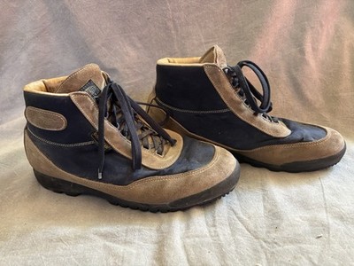 Vintage Vasque Skywalk Hiking Boots Gore-Tex Suede Italy Men s 12 M 7533 Nice!