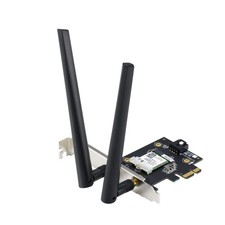 ASUS AX1800 PCIe WiFi Adapter PCE-AX1800 - 4.74 x 3.46 x 0.85 inches, black
