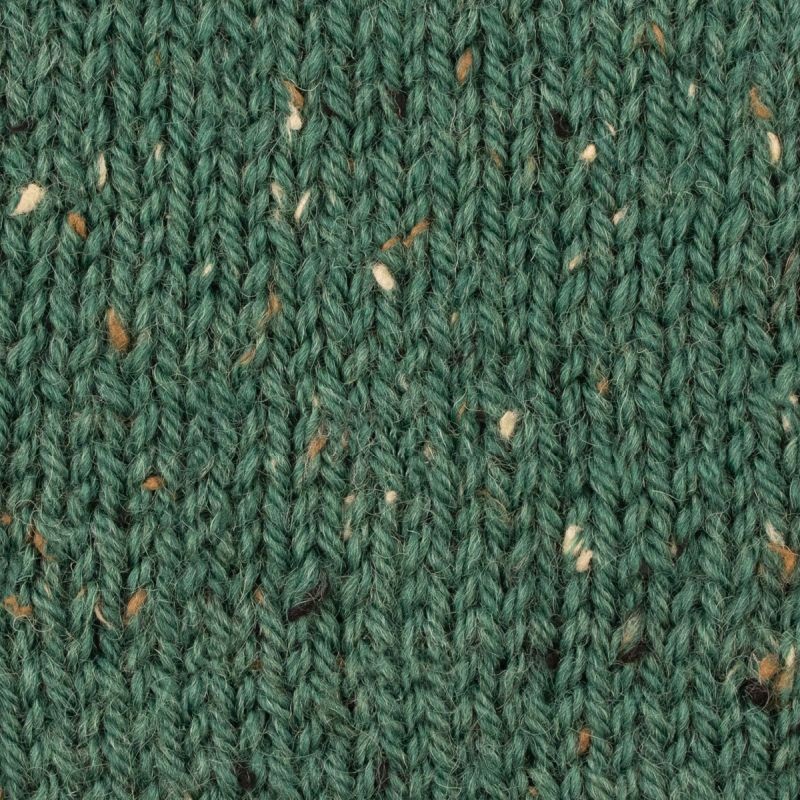 West Yorkshire Spinners ColourLab Aran Tweed 1182 Racing Green Tweed  Knitting a