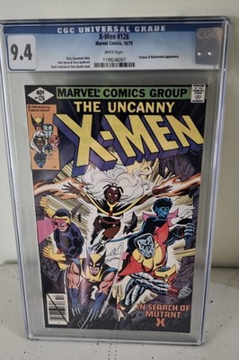 Uncanny X-Men #126 CGC 9.4 White Pages 1st full appearance Proteus Marvel   